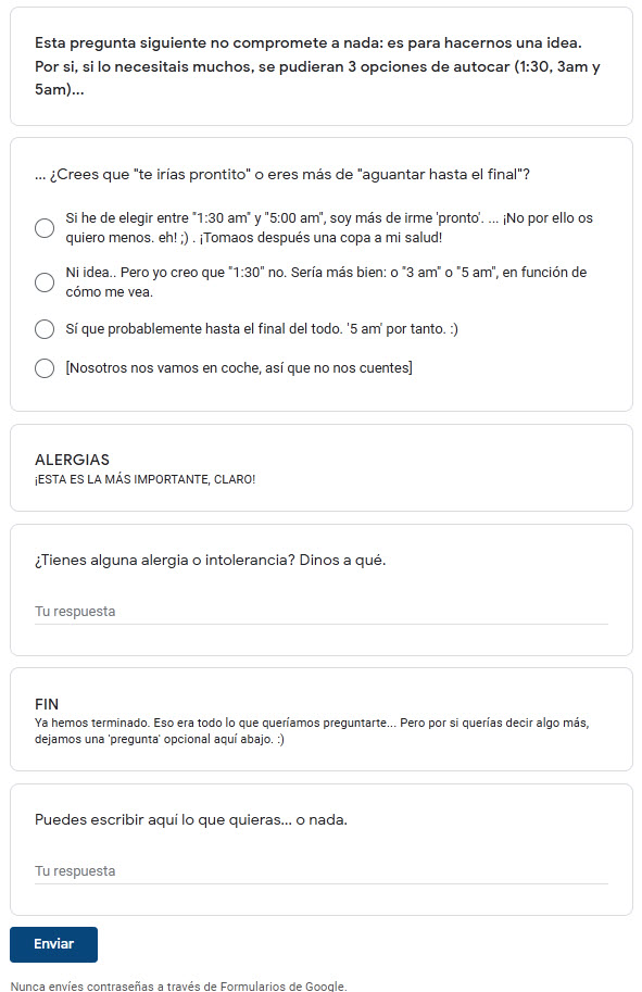 captura 2 de cómo era el formulario encuesta de asistencia